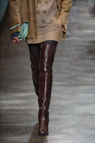 Chic Olive Green Slouchy Over-the-Knee Boots