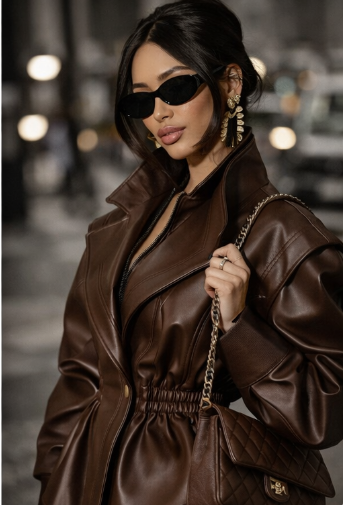 The Noire Luxe Leather Jacket