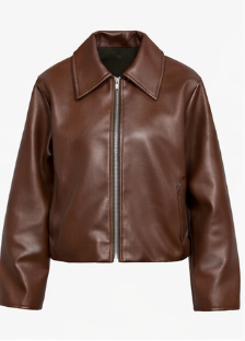 Women's Bold Bordeaux Bomber Jacket