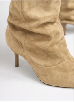 Pointed Toe Vegan Knee-High Stiletto Boot