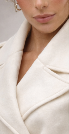 Double Breasted Women's Long Jackets